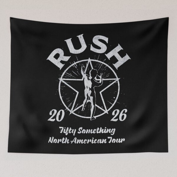 Item preview, RUSH fifty something tour 2026 - Rush Band designed and sold by AmetheaVex.
