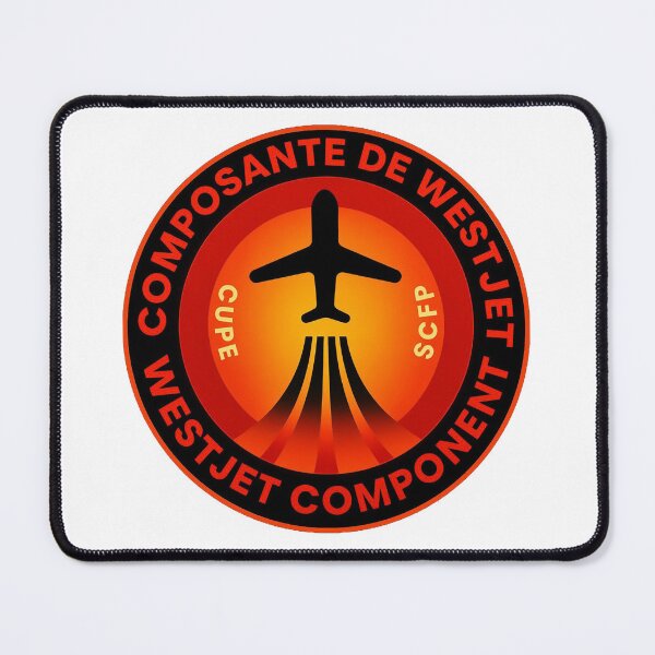 Item preview, WestJet Component CUPE SCFP Aviation Badge designed and sold by anierladsas.
