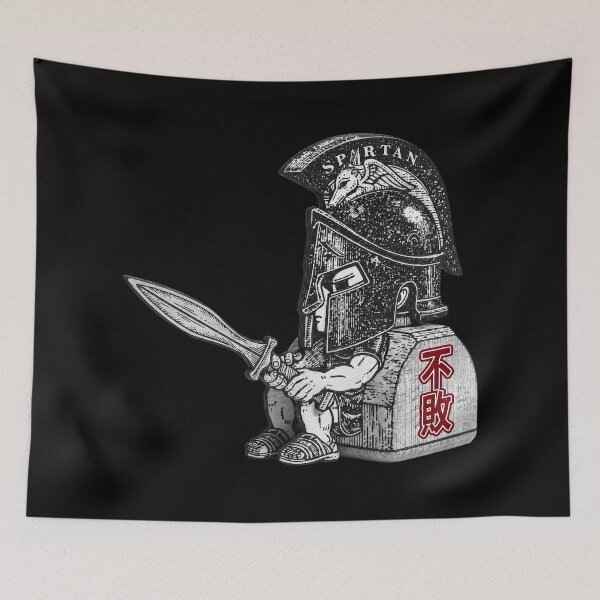 Item preview, Chibi Spartan Warrior Sword Block Miniature designed and sold by EdvvinStudios.