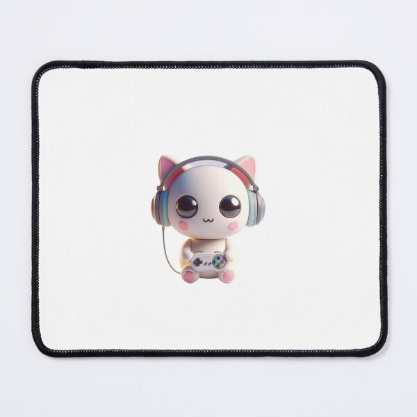 Item preview, Cozy Gamer Cat With Handheld Console 2 designed and sold by Kermancius.