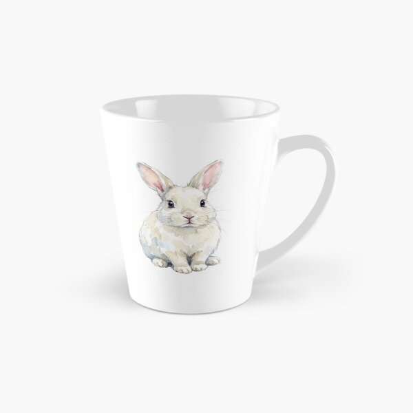 Item preview, White Bunny Sitting designed and sold by Roy & Tiffany.