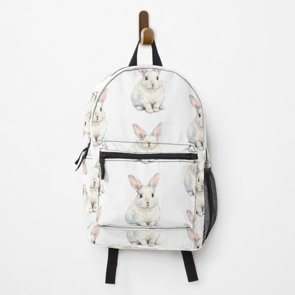 Item preview, White Bunny Sitting designed and sold by Roy & Tiffany.