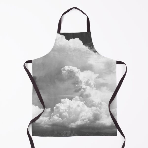 Item preview, Elegantly Billowing Clouds Above Mountains Black And White designed and sold by DEC02.
