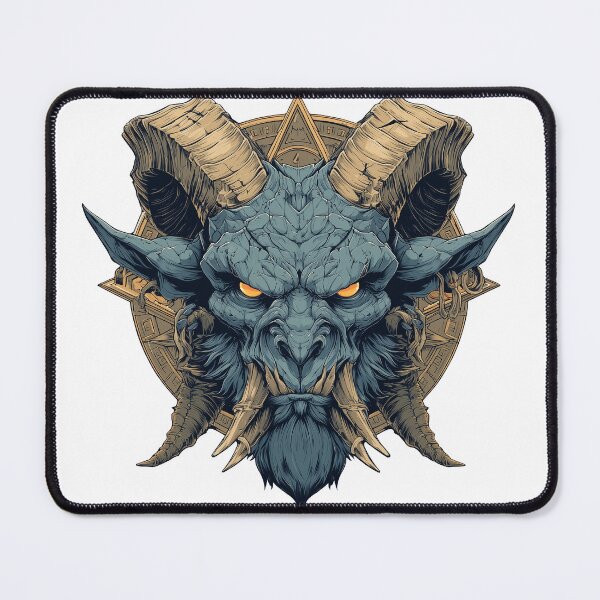 Item preview, Demon head illustration designed and sold by robyeyedropy.