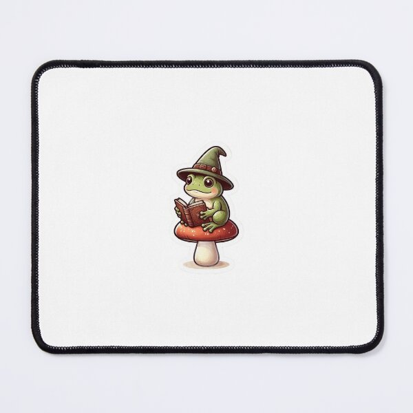 Item preview, Magical Cottagecore Reading Frog 2 designed and sold by Kermancius.