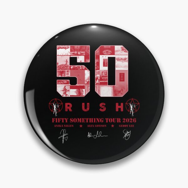 Item preview, Rush -Fifty-Something Signature Vintage - Rush Band designed and sold by AmetheaVex.