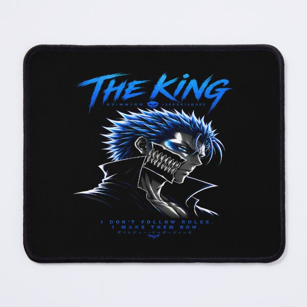 Item preview, The King- Blue Spiky Hair Villain Design designed and sold by TTdesigns123.