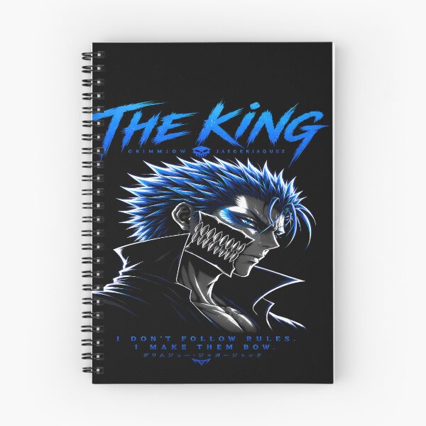 Item preview,  The King- Blue Spiky Hair Villain Design designed and sold by TTdesigns123.