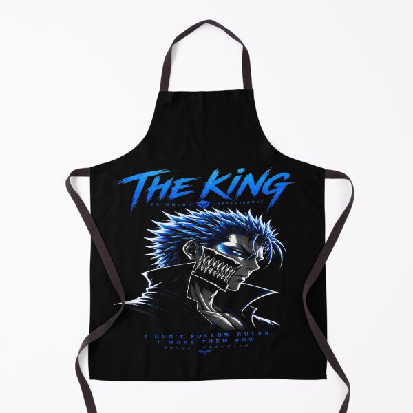 Item preview, The King- Blue Spiky Hair Villain Design designed and sold by TTdesigns123.