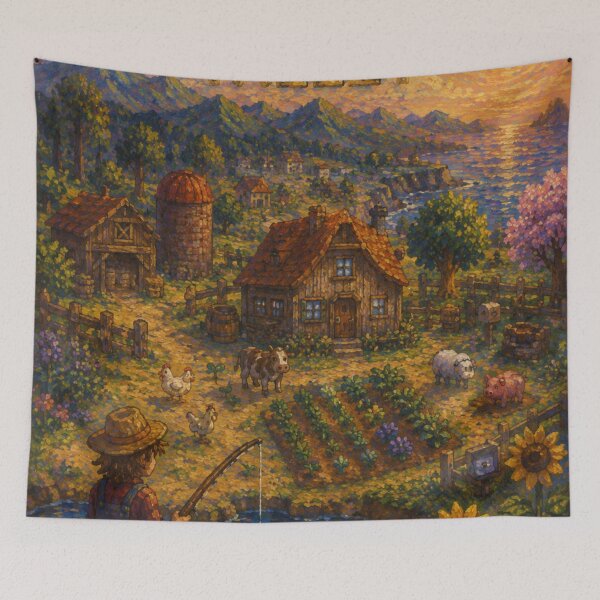 Item preview, Stardew Valley But impressionism designed and sold by FeelTheDrawing.