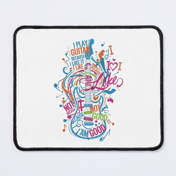 Item preview, I Play Guitar Because I Like It Not Because I'm Good At It designed and sold by SkrabinhoArt.