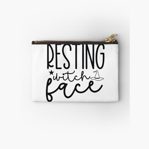 Item preview, Resting Witch Face - Retro Autumn Halloween Vibes Quotes Spooky USA Apparel designed and sold by FuzionRaptor.