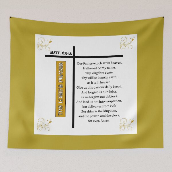 Item preview, The Lord's Prayer designed and sold by tellit24seven.