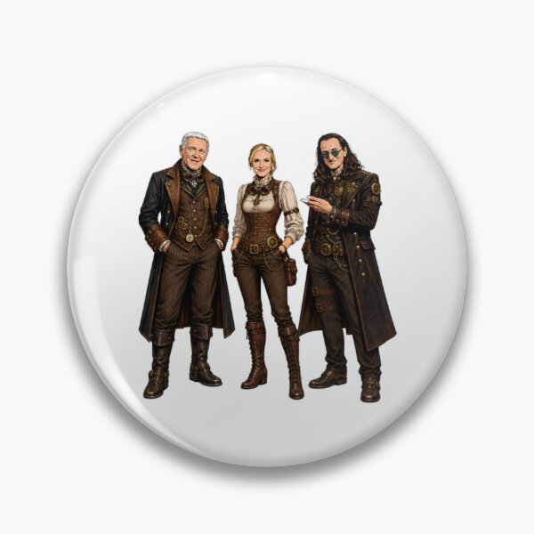Item preview, 3.0 - The New Triumvirate - Steampunk - Rush Band designed and sold by AmetheaVex.