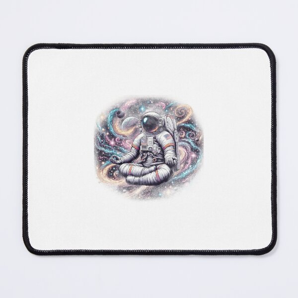 Item preview, Cosmic Astronaut Meditating Space Galaxy 2 designed and sold by Kermancius.