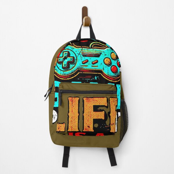 Item preview, Life Is A Game Play It | Vintage Retro Gamer Design designed and sold by AstronautMerch.