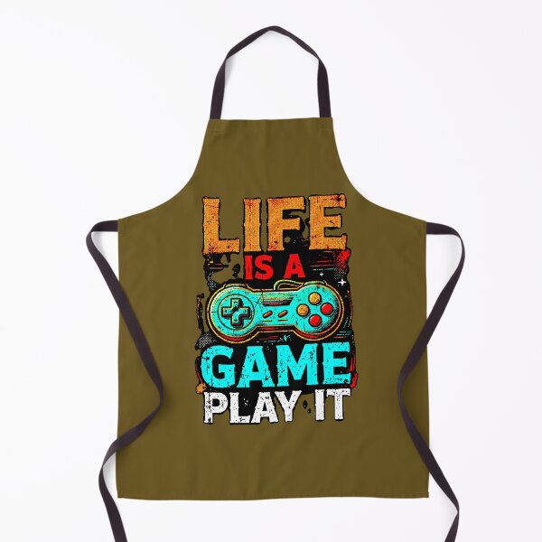 Item preview, Life Is A Game Play It | Vintage Retro Gamer Design designed and sold by AstronautMerch.