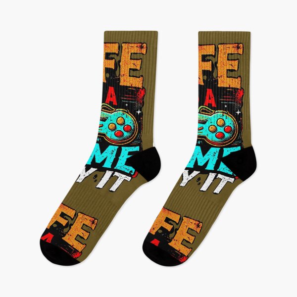 Item preview, Life Is A Game Play It | Vintage Retro Gamer Design designed and sold by AstronautMerch.