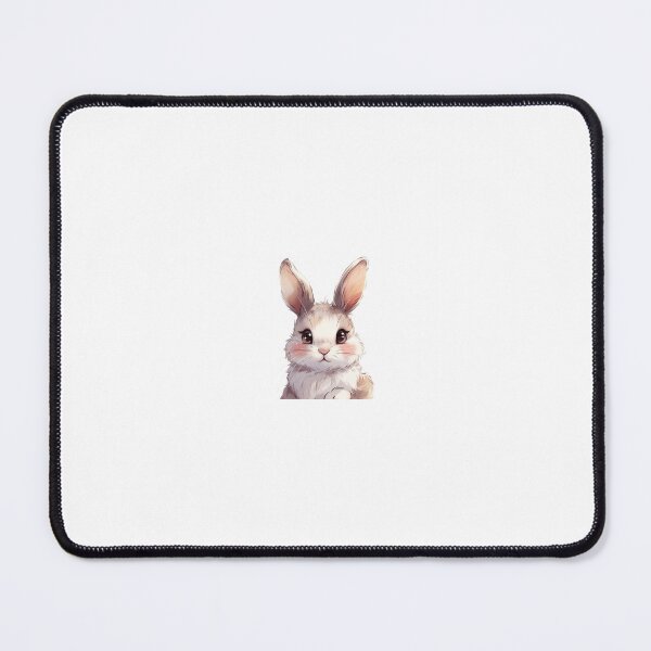 Item preview, Cute Fluffy Bunny | Adorable Kawaii Rabbit Illustration designed and sold by KaroxoStore.