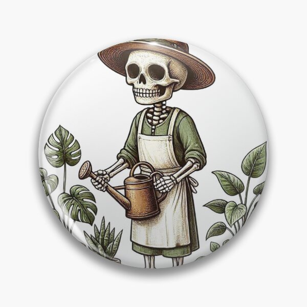 Item preview, Vintage Botanical Skeleton Gardening 2 designed and sold by Kermancius.