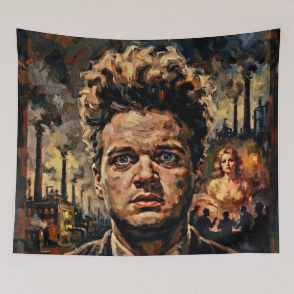 Item preview, Eraserhead Surreal Horror Fine Art Tribute designed and sold by Art's Diner.
