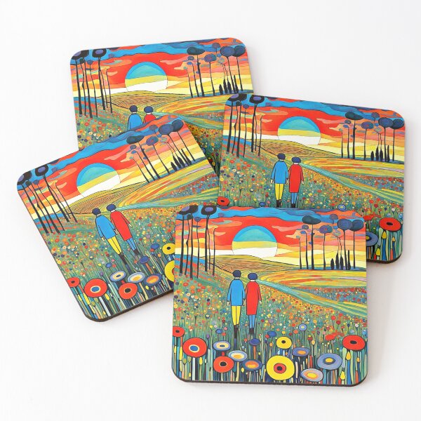 Item preview, Strolling through the meadow designed and sold by George Hutton Hunter.