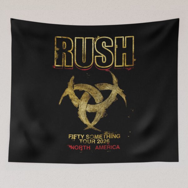 Item preview, Rush Stage Logo Fifty Something Tour - Rush Band designed and sold by AmetheaVex.