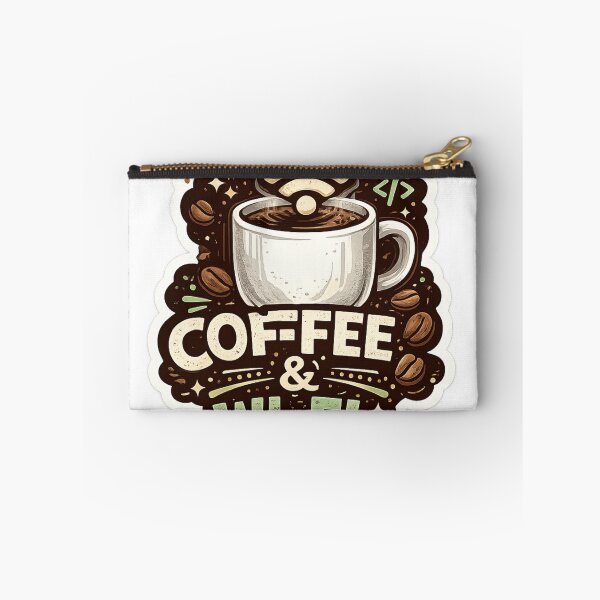 Item preview, Powered by Coffee & Wi-Fi – Developer Fuel Sticker designed and sold by Kushwaha18.