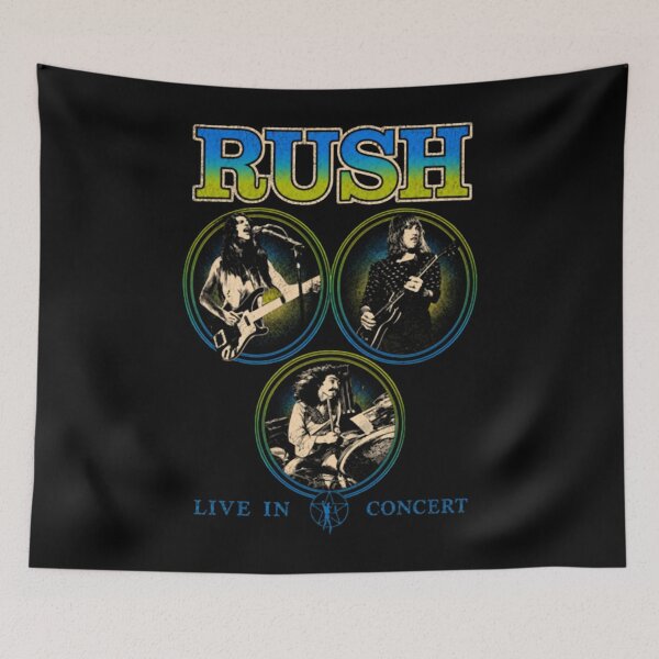 Item preview, Rush Fifty Something Tour 2026 Vintage Progressive Rock Reunion Fan, Neil Peart Legacy - Rush Band designed and sold by AmetheaVex.