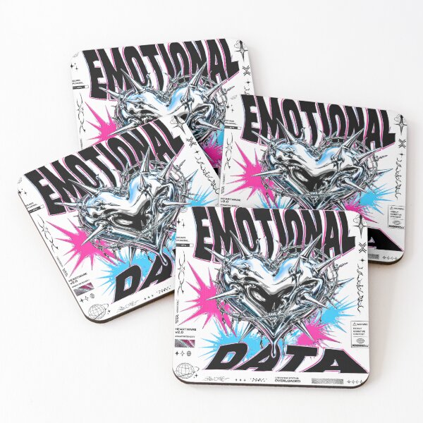 Item preview, Liquid Chrome Cyber Heart Anti Design Y2K Sticker Graphic designed and sold by zdzdesigner.