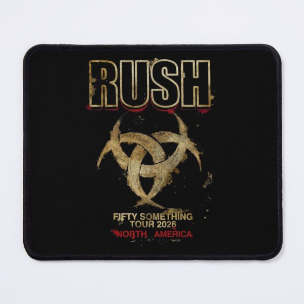 Item preview, Rush Fifty Something Tour 2026 North America Vintage Rock Design - Rush Band designed and sold by AmetheaVex.