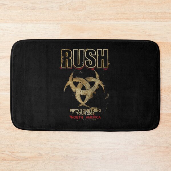 Item preview, Rush Fifty Something Tour 2026 North America Vintage Rock Design - Rush Band designed and sold by AmetheaVex.