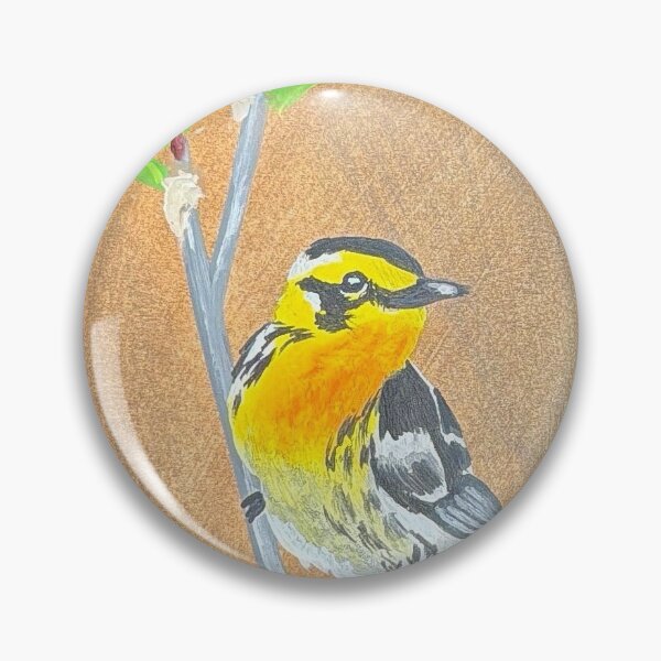 Item preview,  Blackburnian Warbler Bird  designed and sold by TheJayCreations.