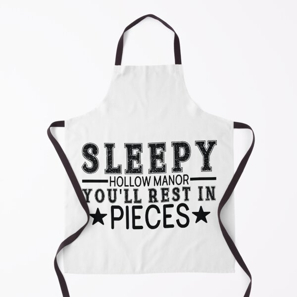 Item preview, Sleepy Hollow Manor Rest In Pieces - Retro Autumn Halloween Vibes Quotes Spooky USA Apparel designed and sold by FuzionRaptor.