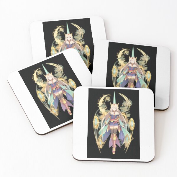 Item preview, Art - Stylized JRPG Heroine, Delicate-Featured Fantasy Portrait designed and sold by AnimeShin.