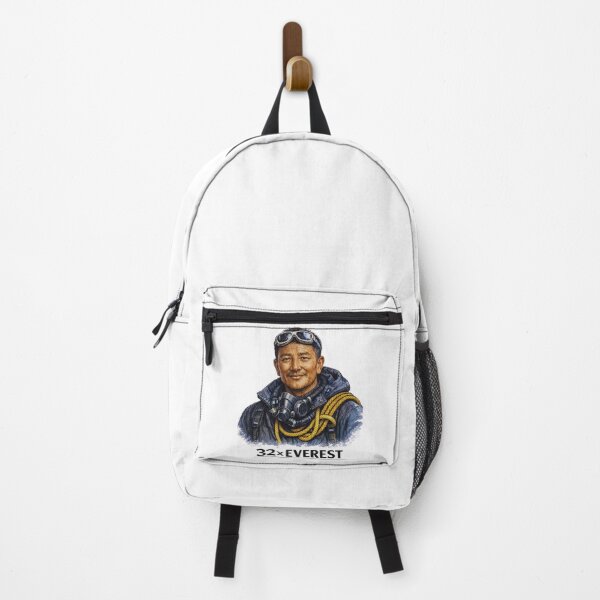 Item preview, World Record Climber Portrait Art 32x Everest Mountaineering designed and sold by GabeMountainArt.