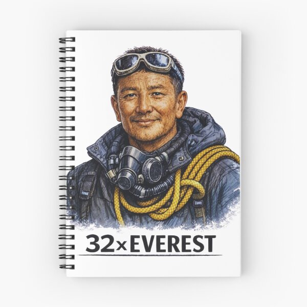 Artikelvorschau, Weltrekord-Bergsteigerporträt-Kunst 32x Everest-Bergsteigen entworfen und verkauft von GabeMountainArt.