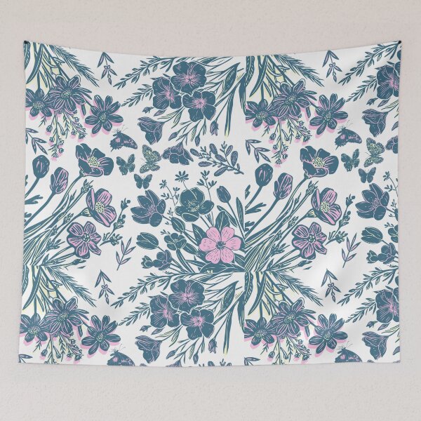 Item preview, Flowers and butterflies designed and sold by Designfs.