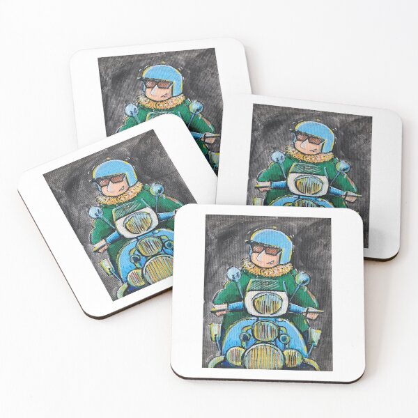 Item preview, Classic Scooter | Vintage Scooter Riders | Scooterist, Retro Mod Inspired Art designed and sold by GWARTGB.