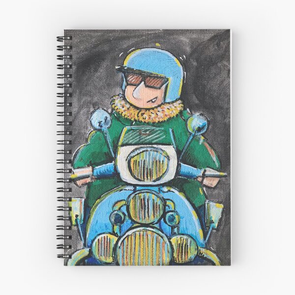 Item preview, Classic Scooter | Vintage Scooter Riders | Scooterist, Retro Mod Inspired Art designed and sold by GWARTGB.