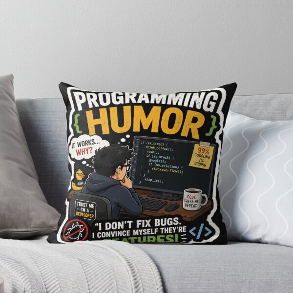 Artikelvorschau, Programmierhumor: Bugs sind Features entworfen und verkauft von Kushwaha18.