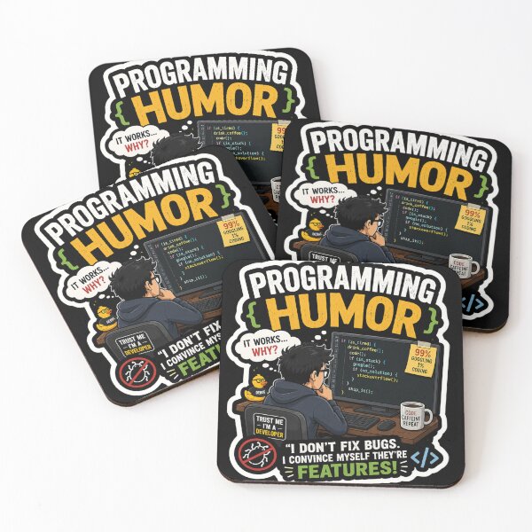 Item preview, Programming Humor: Bugs Are Features designed and sold by Kushwaha18.