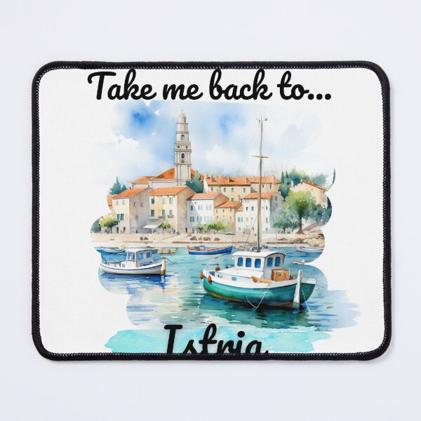 Item preview, Take me back to Istria watercolor art designed and sold by Anna Sacha.