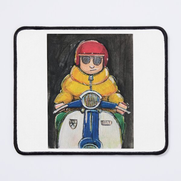 Item preview, Classic Scooter | Vintage Scooter Riders | Scooterist, Retro Mod Inspired Art designed and sold by GWARTGB.