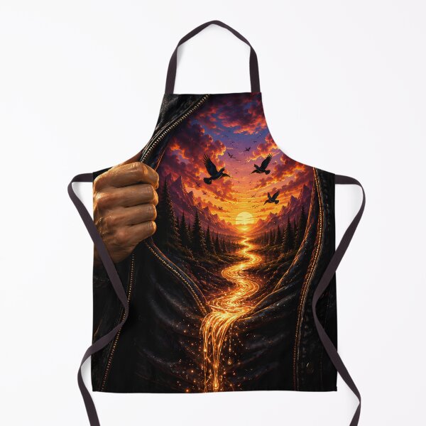 Item preview, Cosmic Sunset Tree Nature Landscape Digital designed and sold by WonderDokkan.