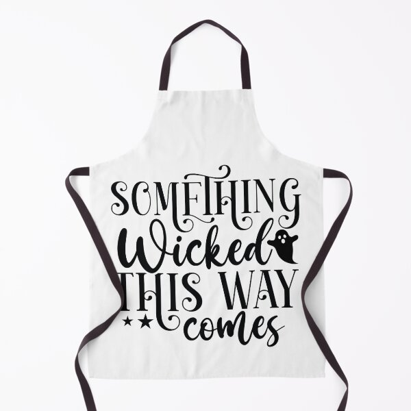 Item preview, Something Wicked This Way Comes - Retro Autumn Halloween Vibes Quotes Spooky USA Apparel designed and sold by FuzionRaptor.