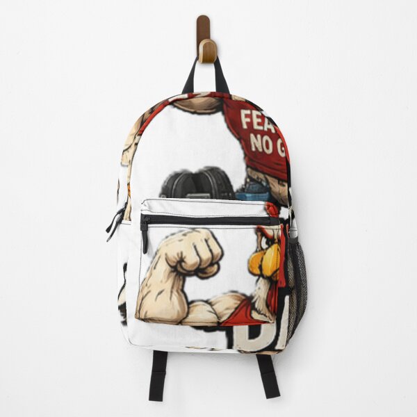 Item preview, Funny Bodybuilder Chicken Cartoon Gym Design designed and sold by Surviving Monday Club.