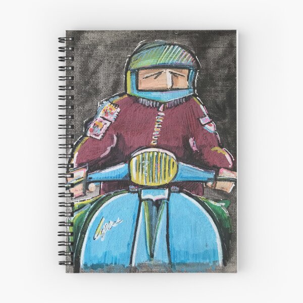 Item preview, Classic Scooter | Vintage Scooter Riders | Scooterist, Retro Mod Inspired Art designed and sold by GWARTGB.