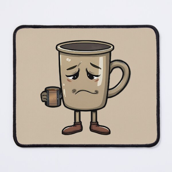 Item preview, Tired Coffee Cup designed and sold by Swizzy2vore.