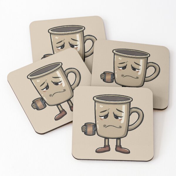 Item preview, Tired Coffee Cup  designed and sold by Swizzy2vore.